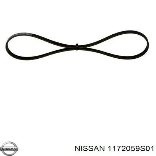 Ремень генератора 1172059S01 Nissan/Infiniti