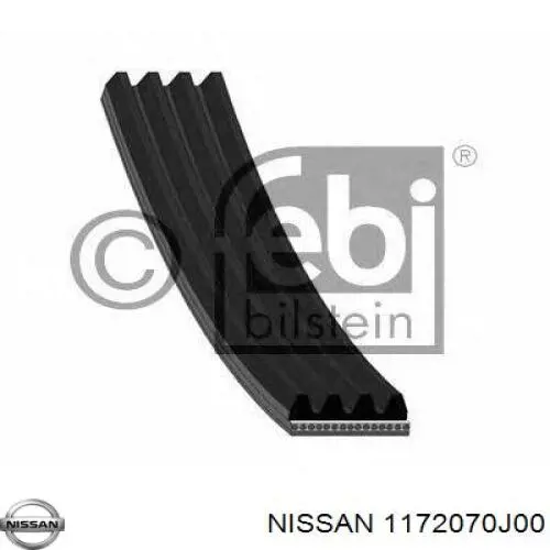 Купить 1172070J00 Nissan/Infiniti Ремень генератора