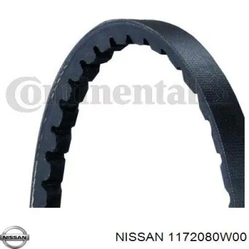 Ремень агрегатов приводной Nissan 1172080W00