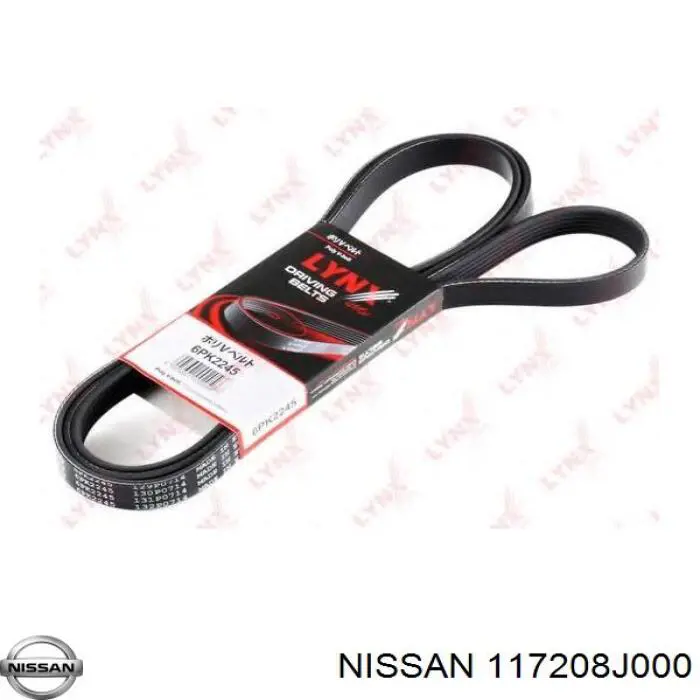 Клиновый ремень Nissan/Infiniti 117208J000 цена, от 20.16 USD
