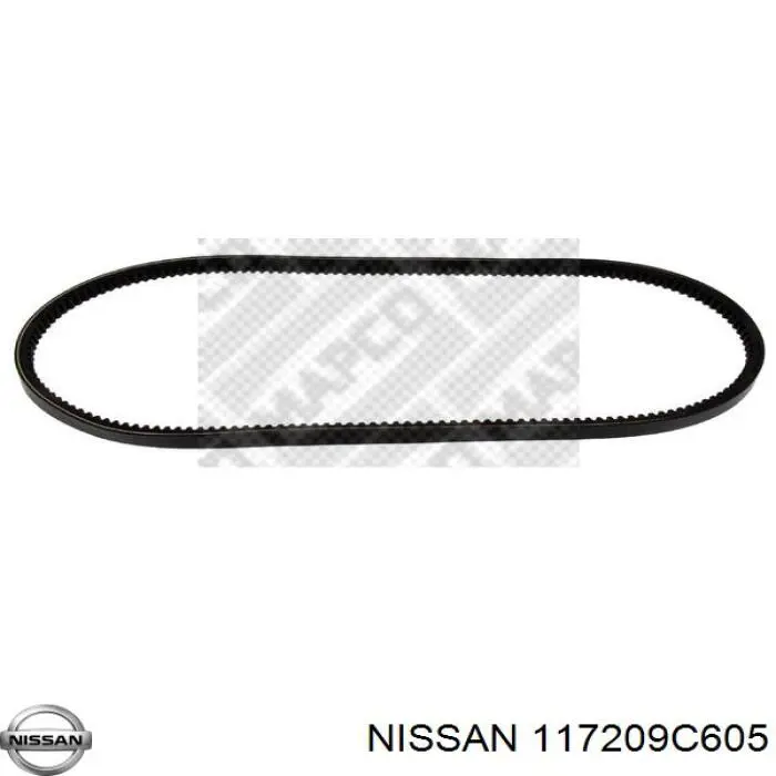 Ремень генератора 117209C605 Nissan/Infiniti