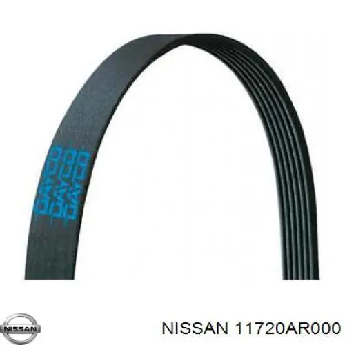 11720AR000 Nissan/Infiniti Поликлиновый ремень