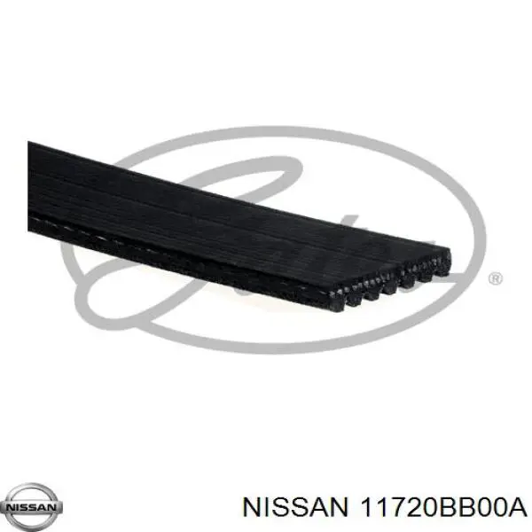 Клиновый ремень Nissan/Infiniti 11720BB00A цена, от 28.05 USD