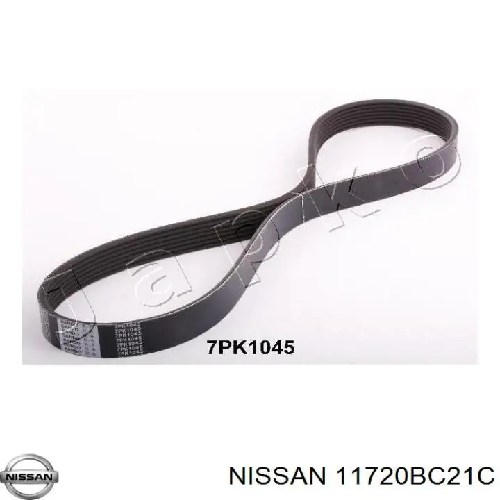 Клиновый ремень Nissan/Infiniti 11720BC21C цена, от 18.76 USD