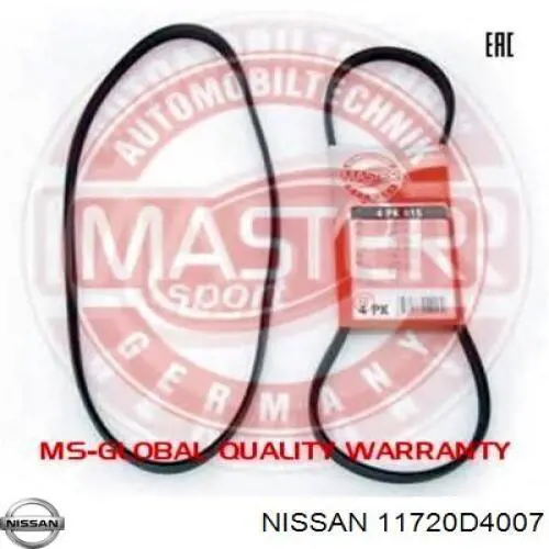 Купить 11720D4007 Nissan/Infiniti Ремень генератора
