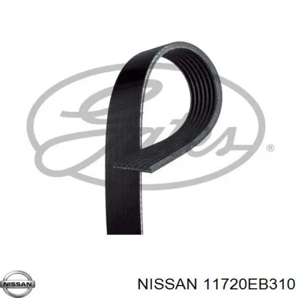 11720EB310 Nissan ремень генератора