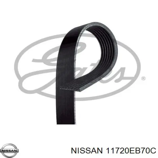 Клиновый ремень Nissan/Infiniti 11720EB70C цена, от 19.49 USD