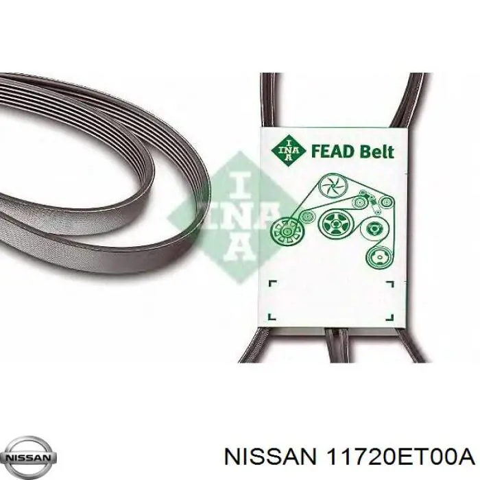 Ремень генератора 11720ET00A Nissan/Infiniti