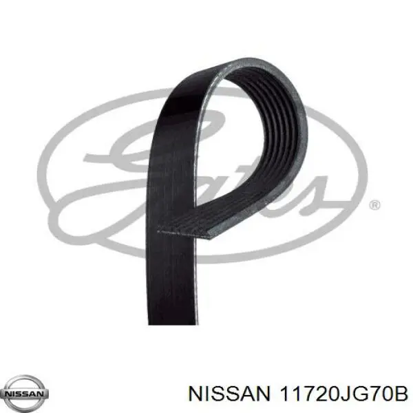 11720JG70B Nissan ремень генератора