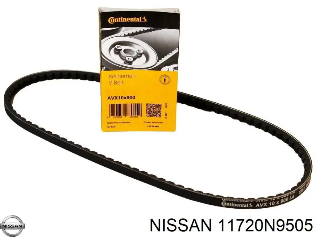 Клиновый ремень Nissan/Infiniti 11720N9505 цена, от 4.09 USD