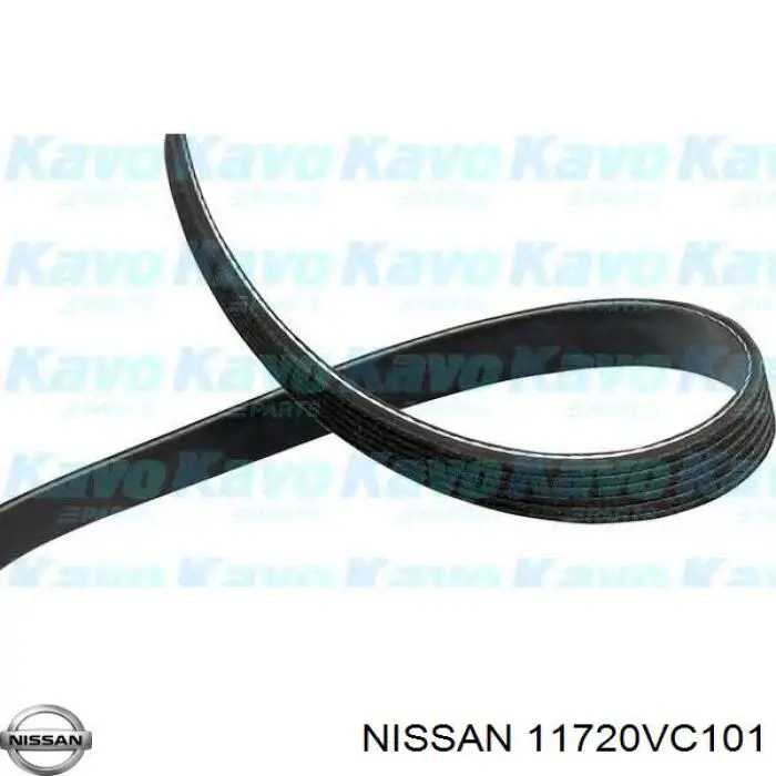 Клиновый ремень Nissan/Infiniti 11720VC101 цена, от 17.33 USD