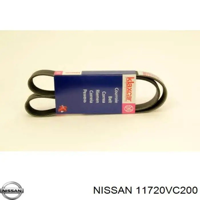 Клиновый ремень Nissan/Infiniti 11720VC200 цена, от 11.29 USD