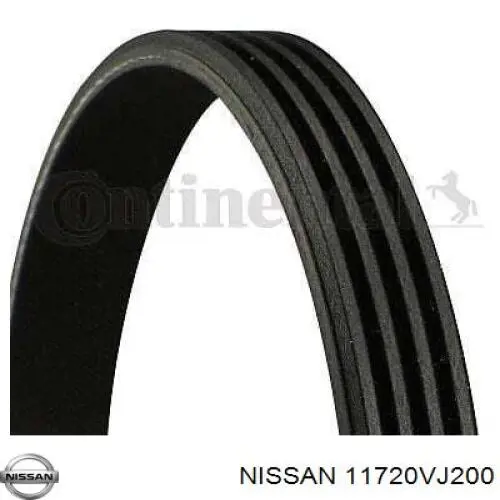 Купить 11720VJ200 Nissan/Infiniti Ремень генератора
