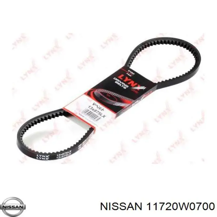11720W0700 Nissan/Infiniti Поликлиновый ремень