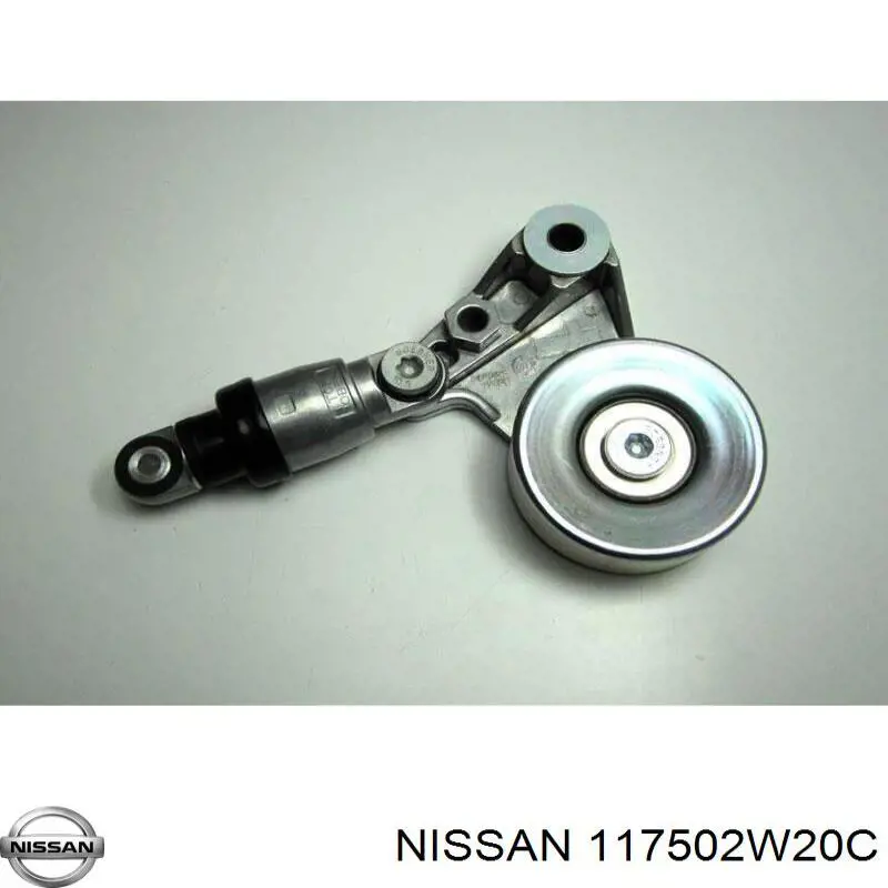 117502W20C Nissan натяжитель приводного ремня
