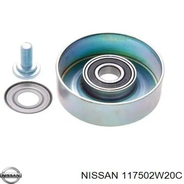 Роликовий модуль натяжителя ремня Nissan/Infiniti 117502W20C цена, от 57.20 USD