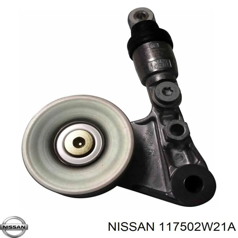 117502W21A Nissan натяжитель приводного ремня