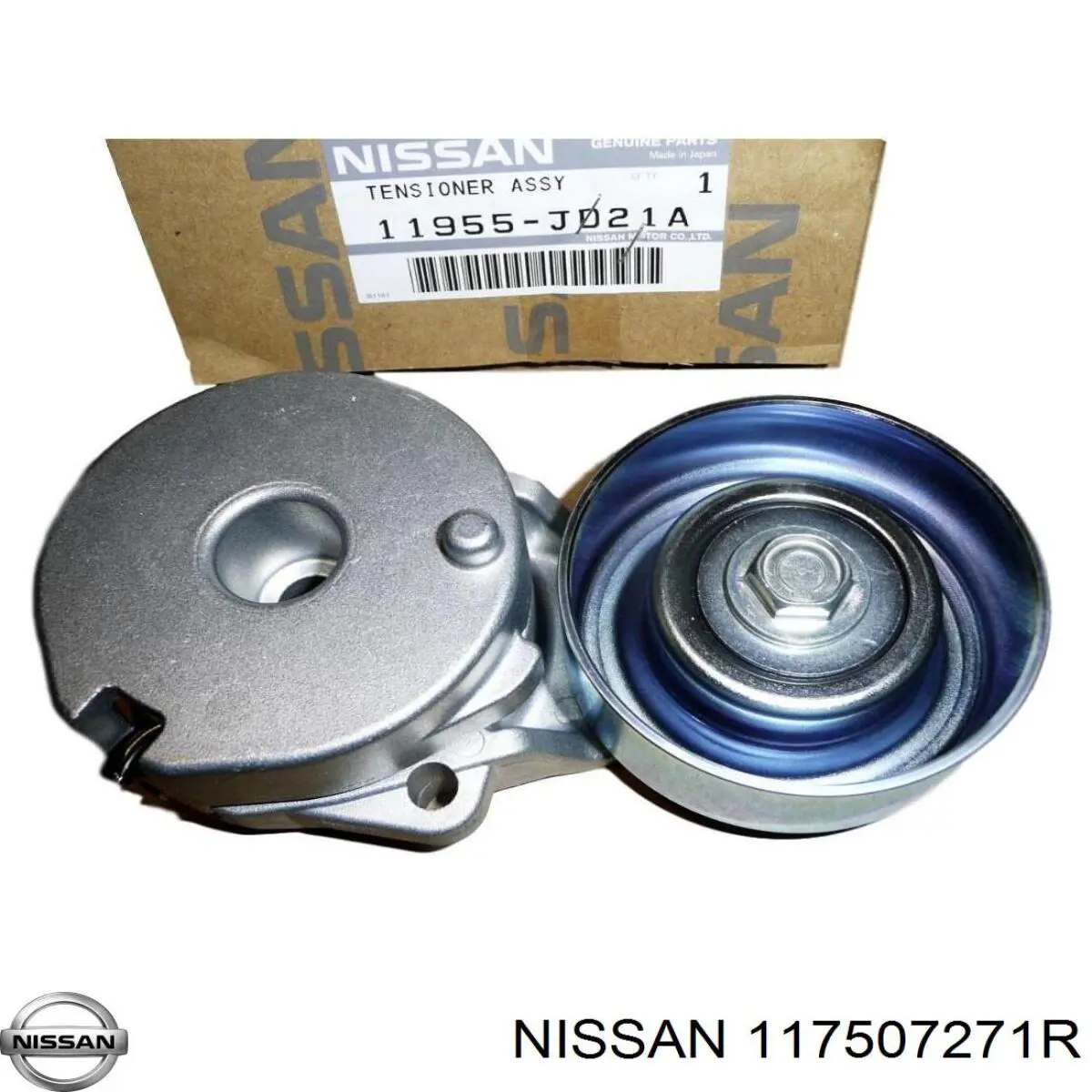 Роликовий модуль натяжителя ремня Nissan/Infiniti 117507271R цена, от 38.40 USD