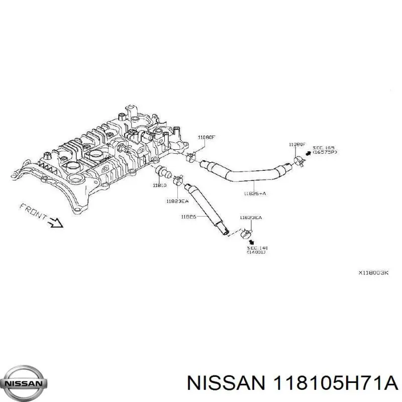  118105H71A Nissan