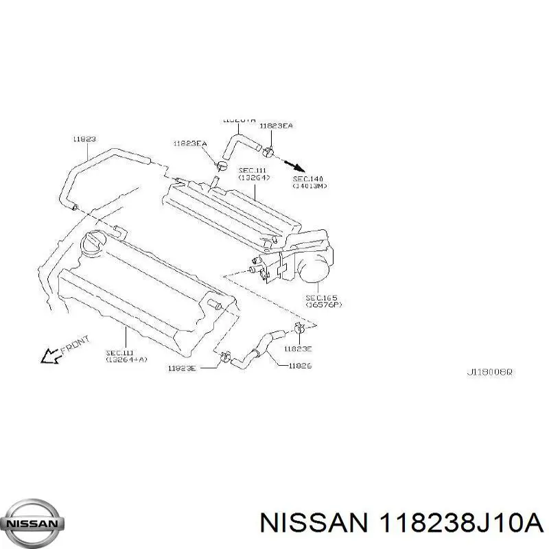 118238J10A Nissan/Infiniti 