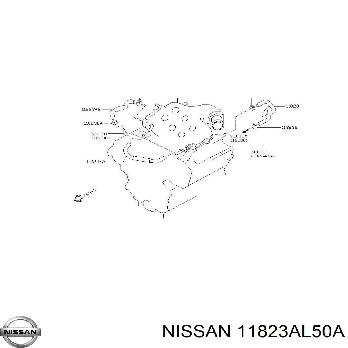  11823AL50A Nissan