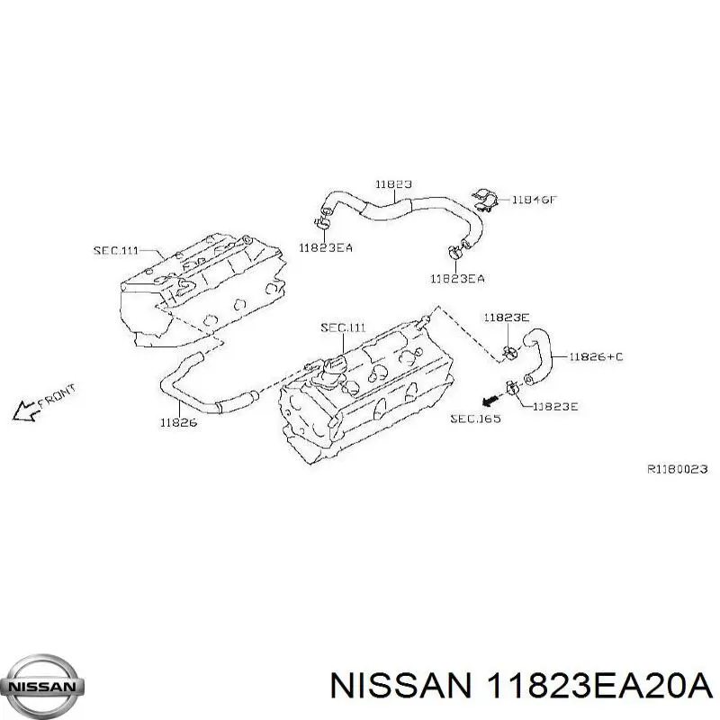  11823EA20A Nissan