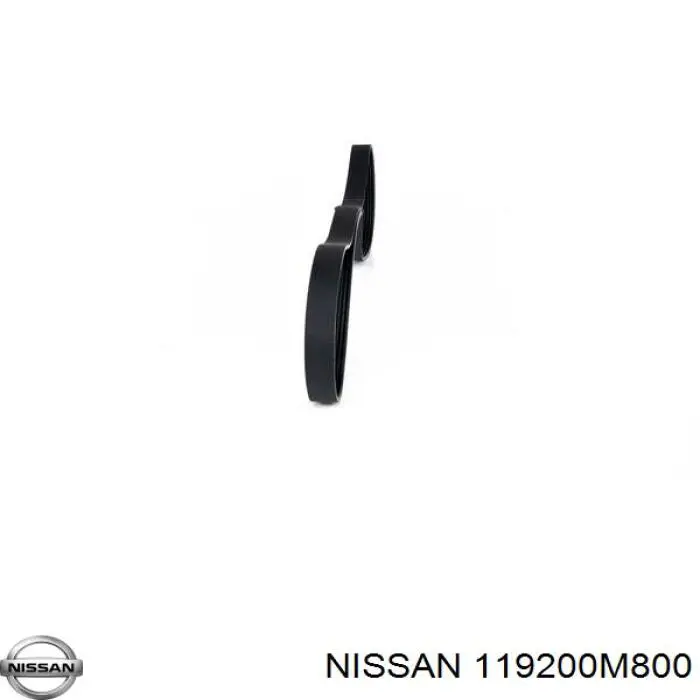 119200M800 Nissan ремень генератора