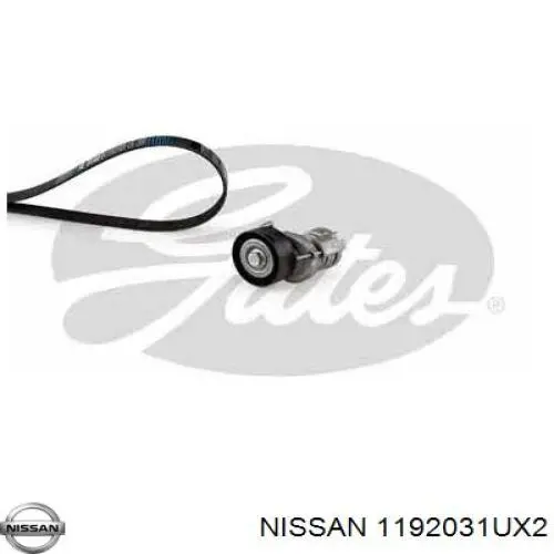 1192031UX2 Nissan ремень генератора