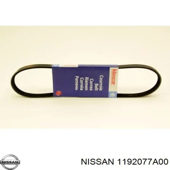 Ремень генератора 1192077A00 Nissan/Infiniti