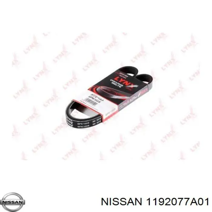 Ремень генератора 1192077A01 Nissan/Infiniti
