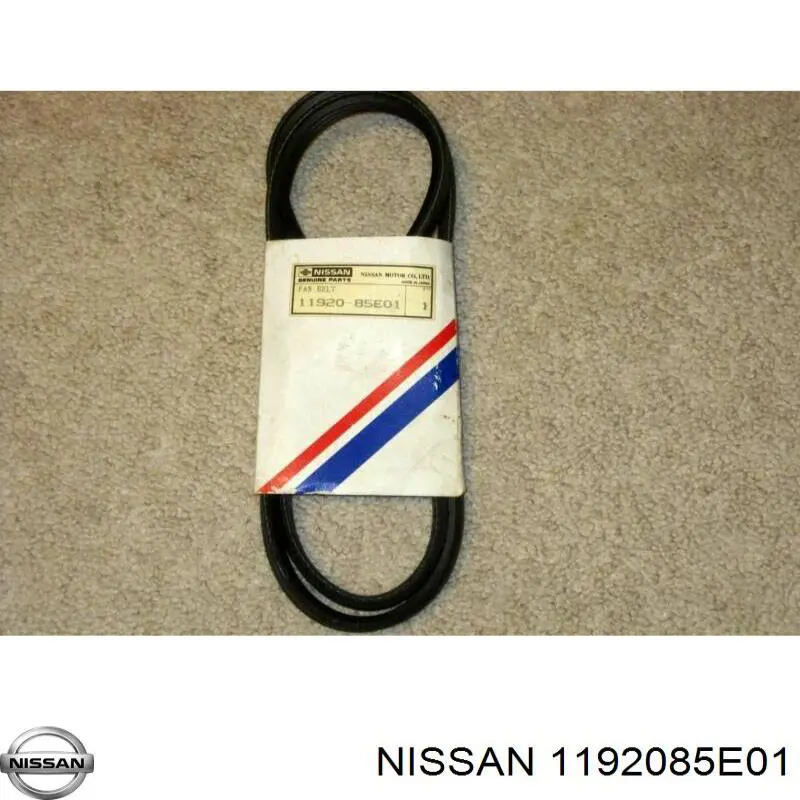 1192085E01 Nissan ремень генератора