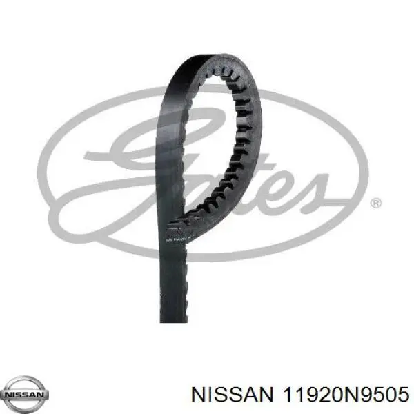 11920N9505 Nissan ремень генератора