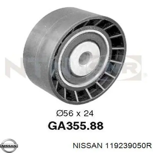 119239050R Nissan натяжной ролик