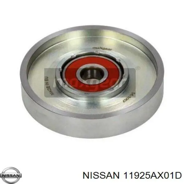 Ролик натяжителя приводного ремня Nissan 11925AX01D