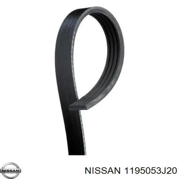 Ремень агрегатов приводной Nissan 1195053J20