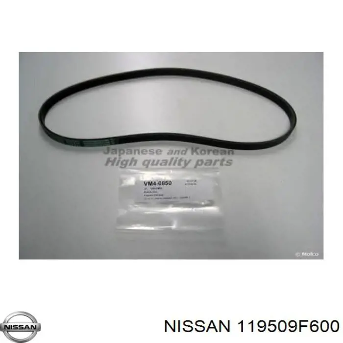 Купить 119509F600 Nissan/Infiniti Ремень генератора