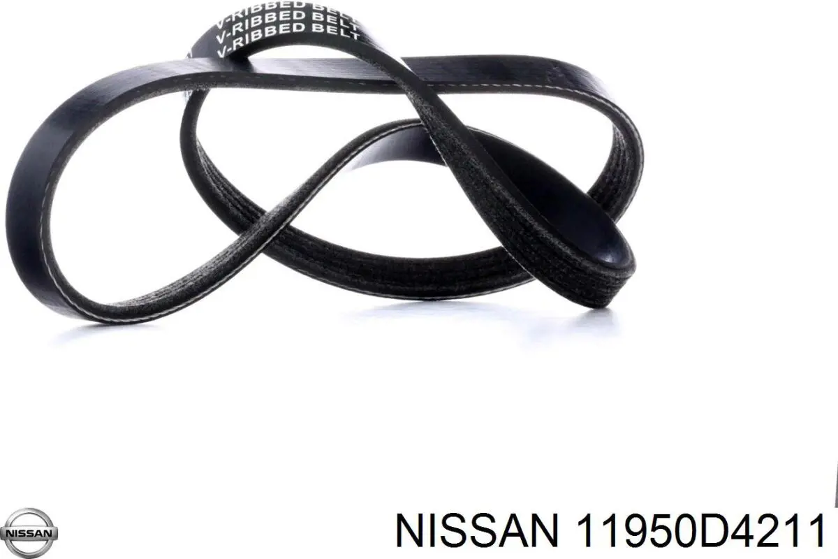11950D4211 Nissan ремень генератора