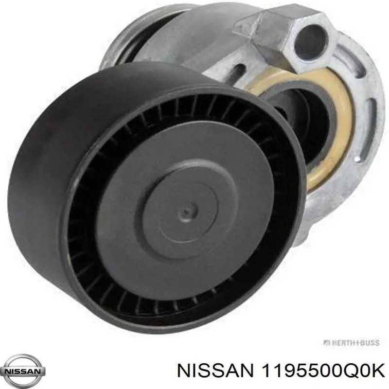 Купить 1195500Q0K Nissan/Infiniti Натяжитель приводного ремня