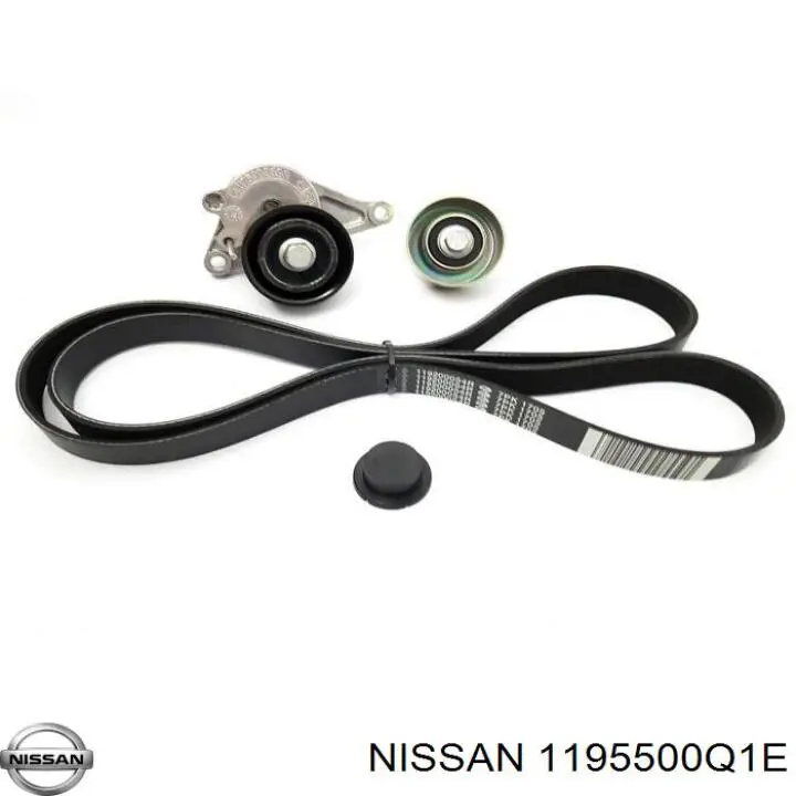 1195500Q1E Nissan/Infiniti Натяжитель клинового ремня