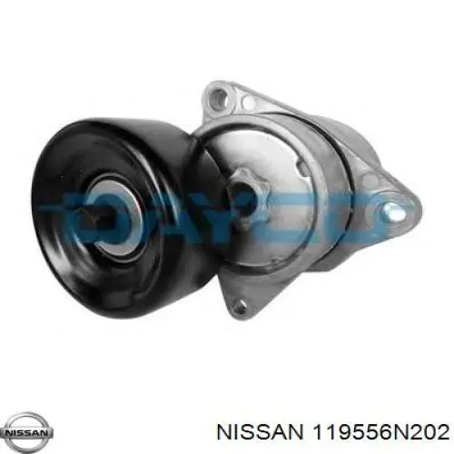 Натяжная планка поликлинового ремня Nissan/Infiniti 119556N202
