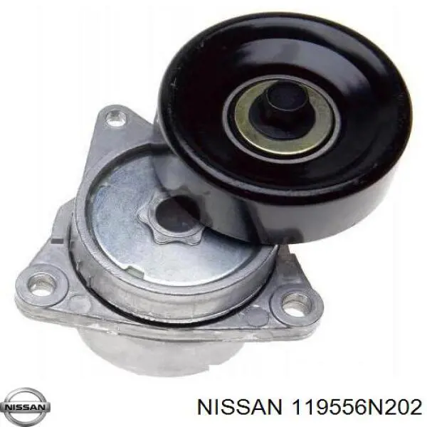 119556N202 Nissan reguladora de tensão da correia de transmissão