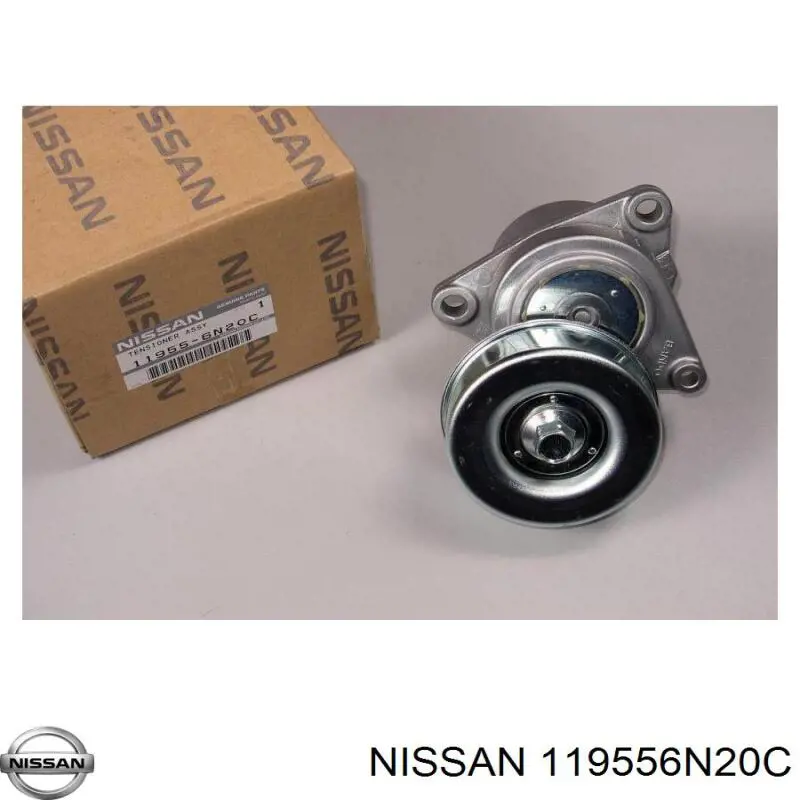 119556N20C Nissan натяжитель приводного ремня