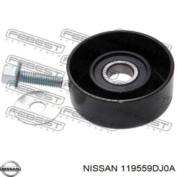 119559DJ0A Nissan reguladora de tensão da correia de transmissão