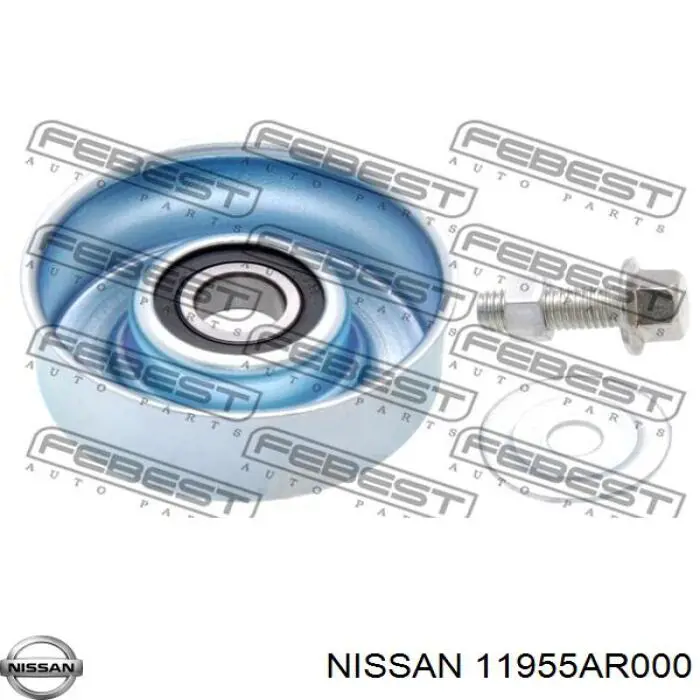 Роликовий модуль натяжителя ремня Nissan/Infiniti 11955AR00C цена, от 56.50 USD