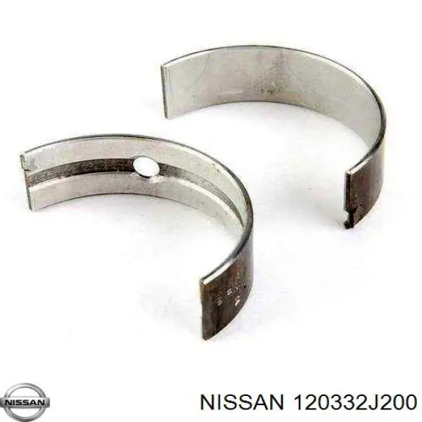 120332J210 Nissan кольца поршневые комплект на мотор, std.