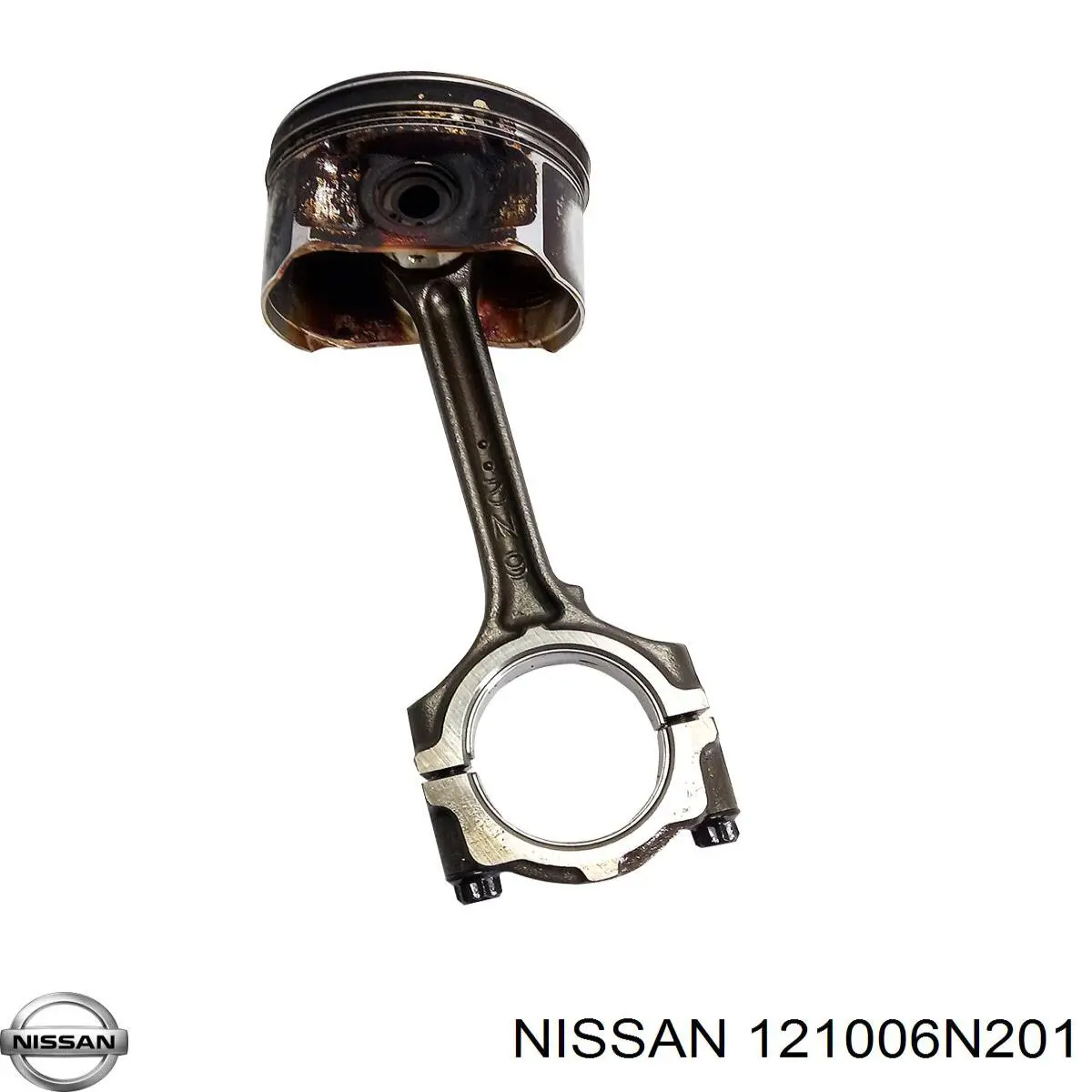 121006N201 Nissan шатун поршня двигателя