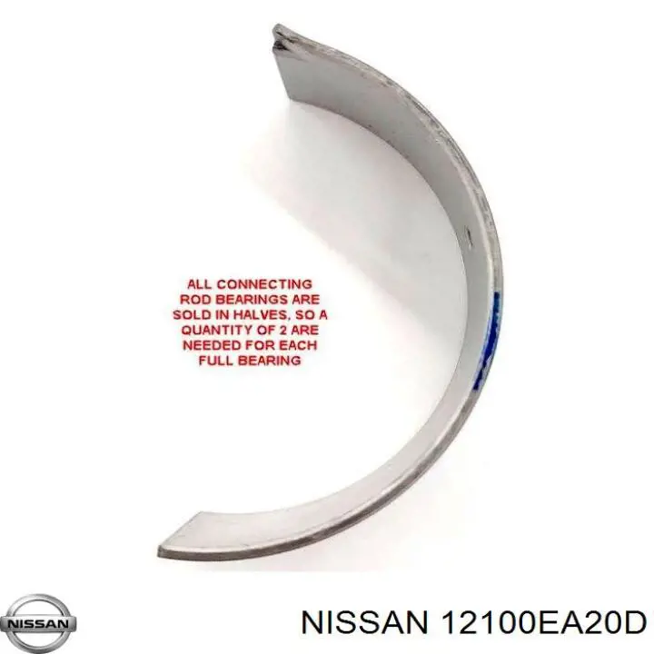 12100EA200 Nissan шатун поршня двигателя