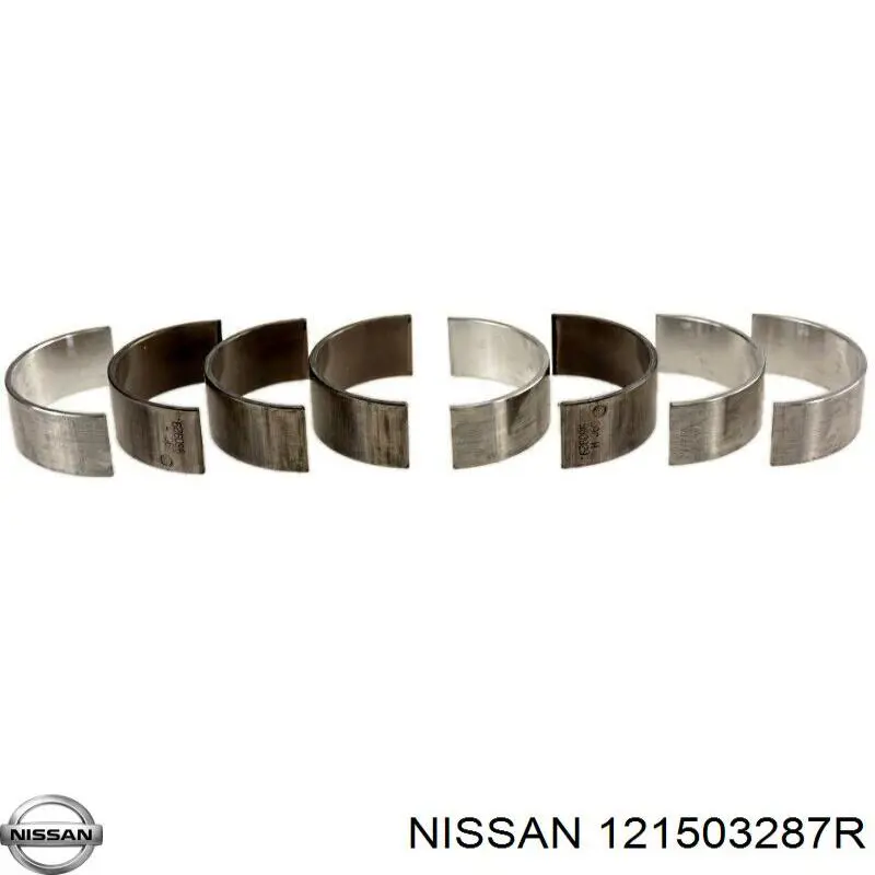 Вкладыши шатунные 121503287R Nissan