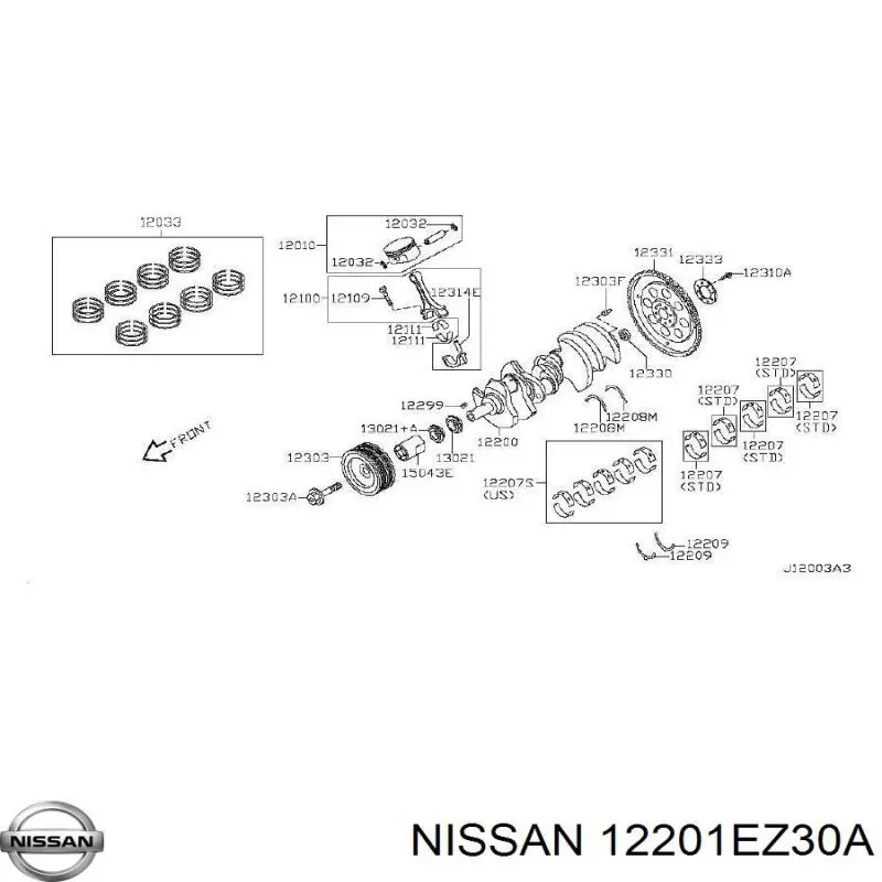 122001LA0A Nissan