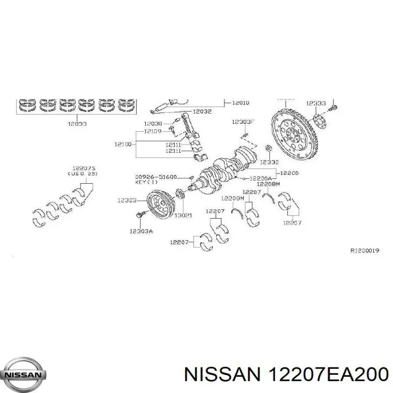 Купить MB4510CP King Вкладыши коленвала, коренные, комплект, стандарт (STD)
